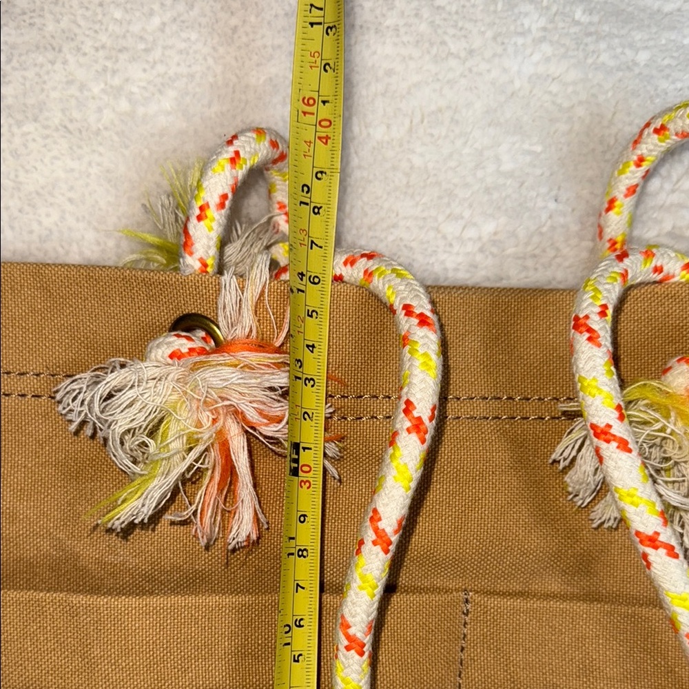 MADEWELL CANVAS Tote Bag with Braided Handles - Picture 10 of 12
